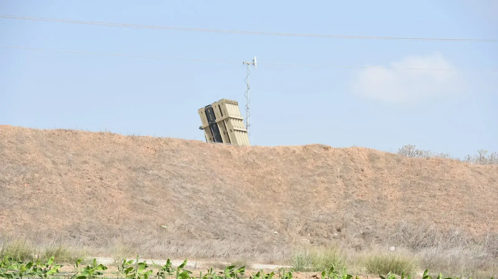 סוללת כיפת ברזל בגבול עזה 9 באוגוסט 2018 סוללת כיפת ברזל בגבול עזה 9 באוגוסט 2018