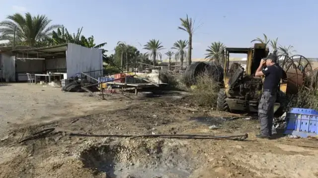 נחיתת רקטה בשטח פתוח באשכול, 9 באוגוסט 2018 נחיתת רקטה בשטח פתוח באשכול, 9 באוגוסט 2018