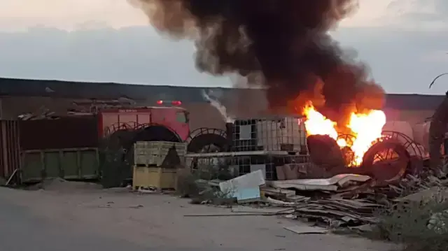 זירת הנפילה במועצה אזורית אשכול, בה נפגעה אישה באורח קשה, 9 באוגוסט 2018 זירת הנפילה במועצה אזורית אשכול, בה נפגעה אישה באורח קשה, 9 באוגוסט 2018