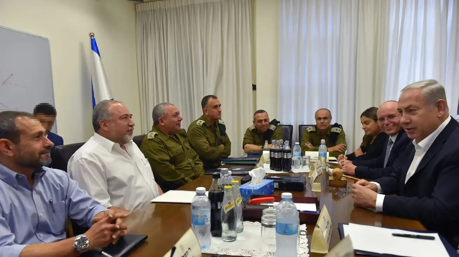 דיון הערכת המצב, בראשות ראש הממשלה ושר הביטחון בקריה בתל אביב, 09 באוגוסט 2018 דיון הערכת המצב, בראשות ראש הממשלה ושר הביטחון בקריה בתל אביב, 09 באוגוסט 2018