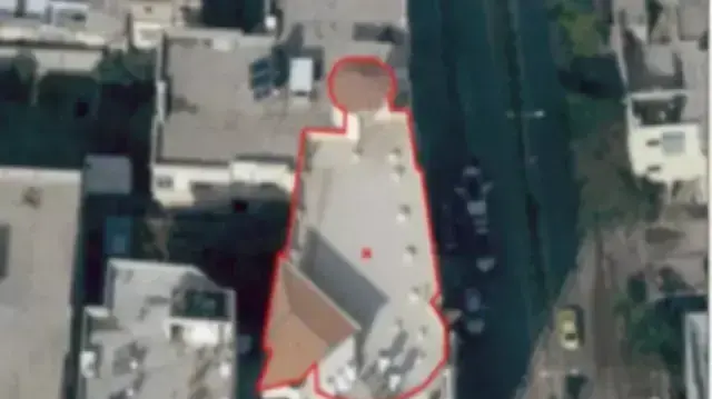 בניין הקהילה המצרית בעזה לפני שהושמד בניין הקהילה המצרית בעזה לפני שהושמד