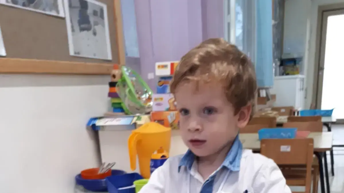 ערן ורדי ז"ל בן השלוש שטבע למוות בקיבוץ הלל לויתן
