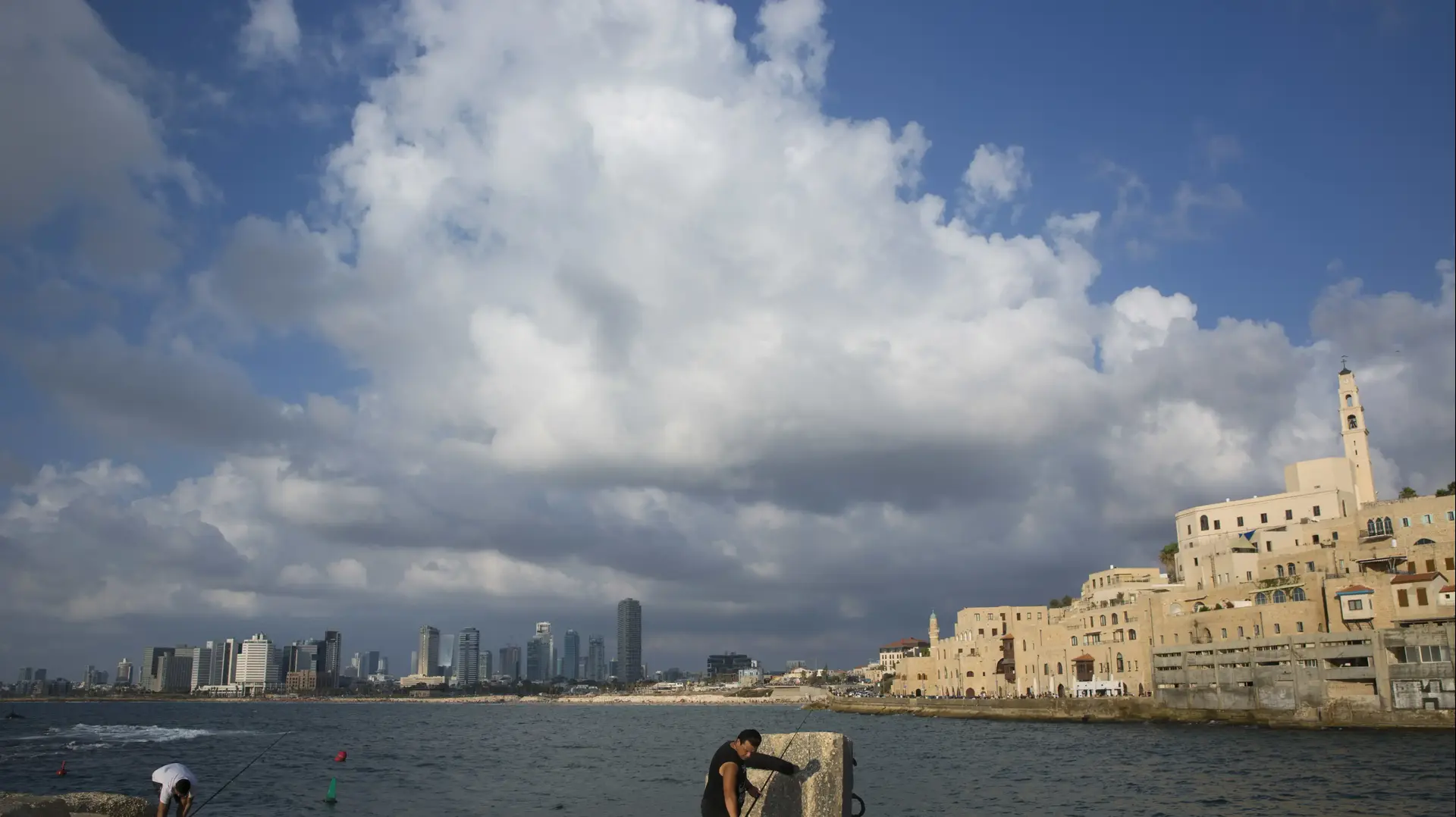 מטיילים בחופשת הקיץ ביפו, 28 ביולי 2018
