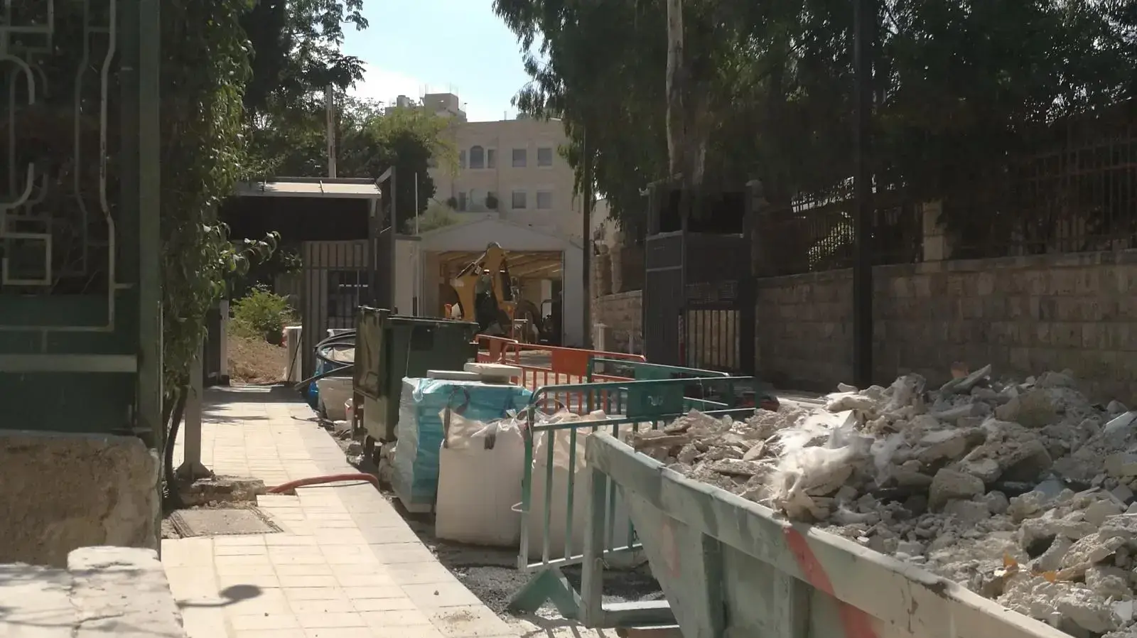 מאהל שנבנה ליד מעון ראש הממשלה, ירושלים 15 באוגוסט 2018 מאהל שנבנה ליד מעון ראש הממשלה, ירושלים 15 באוגוסט 2018