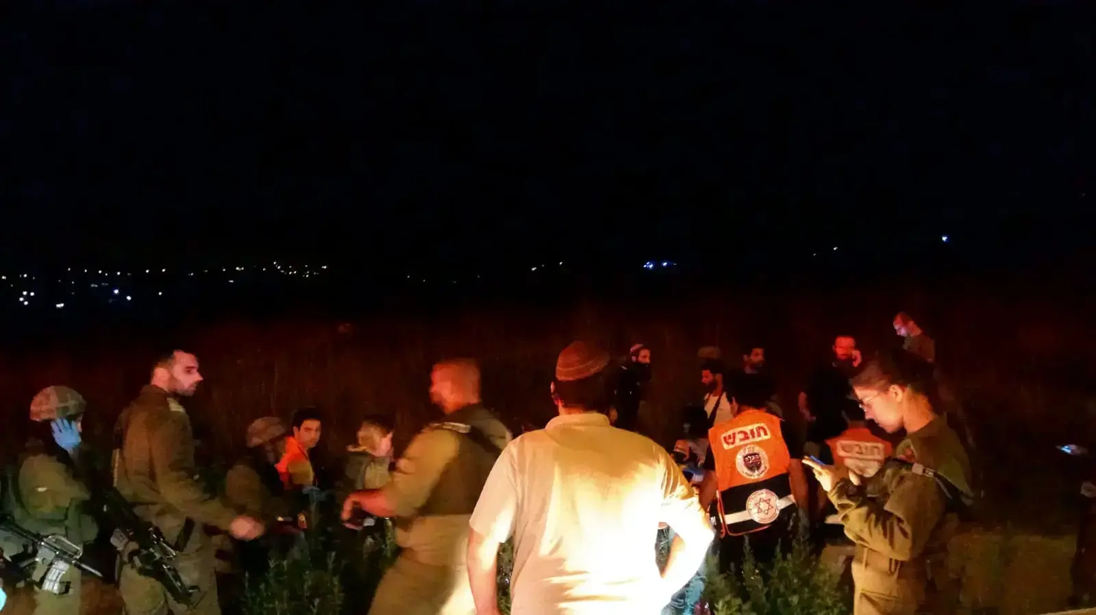 אירוע דריסה בחוות גלעד אירוע דריסה בחוות גלעד