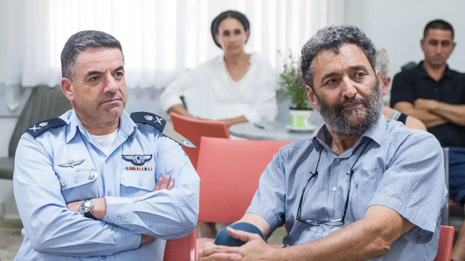 מפקד חיל האוויר אלוף עמיקם נורקין מסייר בנתיב העשרה מפקד חיל האוויר אלוף עמיקם נורקין מסייר בנתיב העשרה