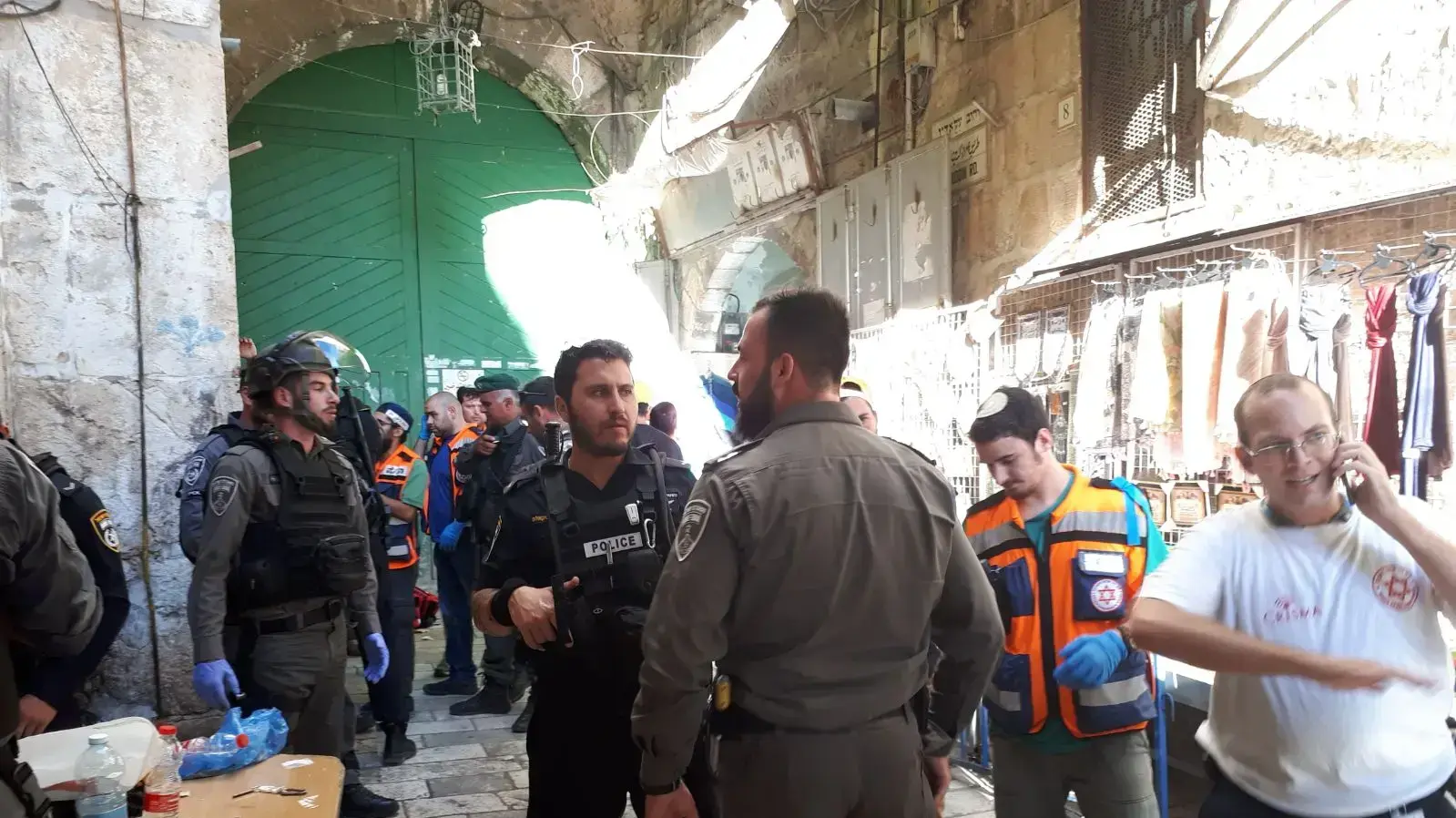 ניסיון דקירה ברחוב הגיא בעיר העתיקה בירושלים, 17 באוגוסט 2018 ניסיון דקירה ברחוב הגיא בעיר העתיקה בירושלים, 17 באוגוסט 2018