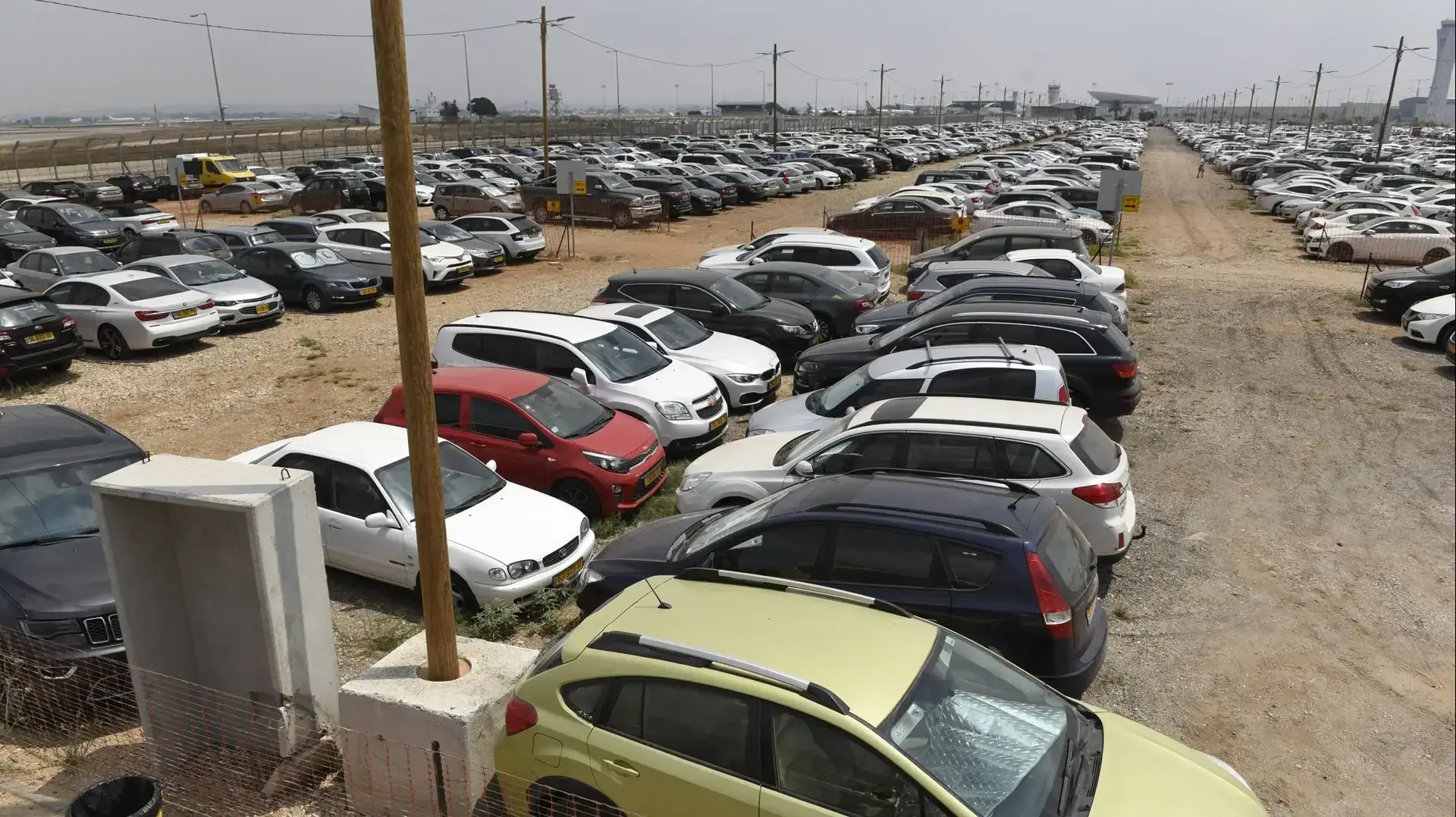 חניונים מלאים בנתב"ג ביום העמוס בשנה, 23 באוגוסט 2018 חניונים מלאים בנתב"ג ביום העמוס בשנה, 23 באוגוסט 2018