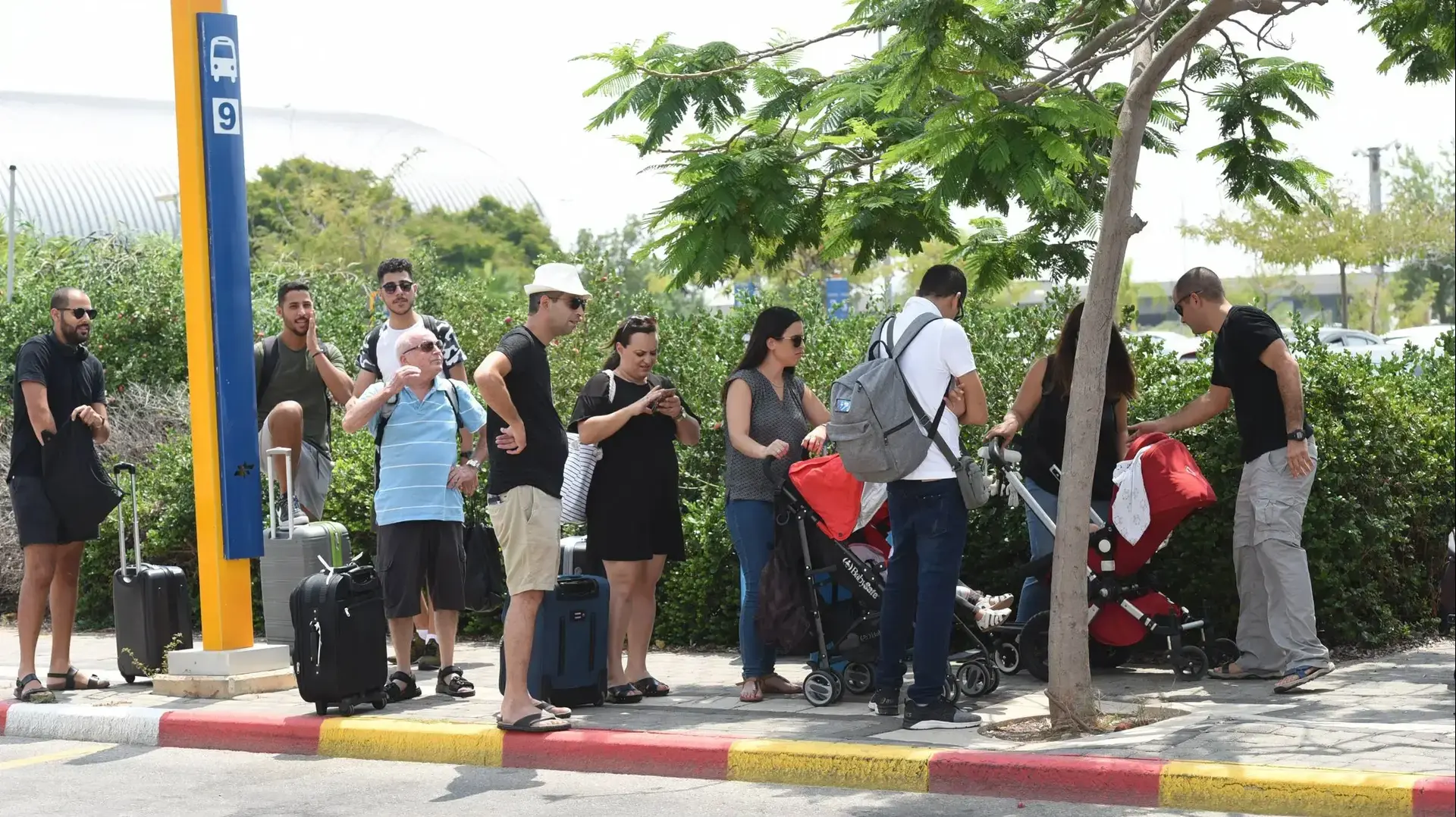 חניונים מלאים בנתב"ג ביום העמוס בשנה, 23 באוגוסט 2018 חניונים מלאים בנתב"ג ביום העמוס בשנה, 23 באוגוסט 2018