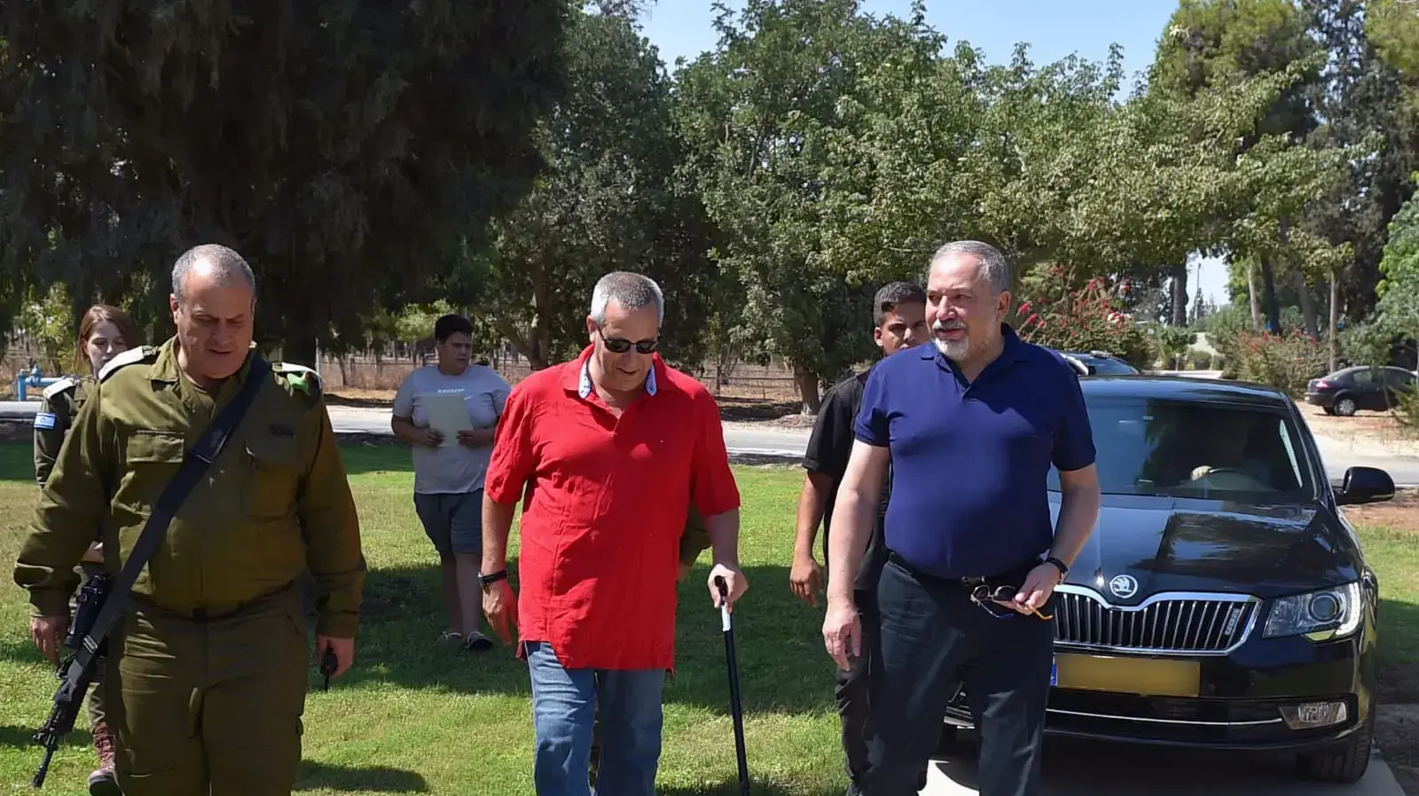 שר הביטחון אביגדור ליברמן בסיור בעוטף עזה - 24 אוגוסט 2018 שר הביטחון אביגדור ליברמן בסיור בעוטף עזה - 24 אוגוסט 2018
