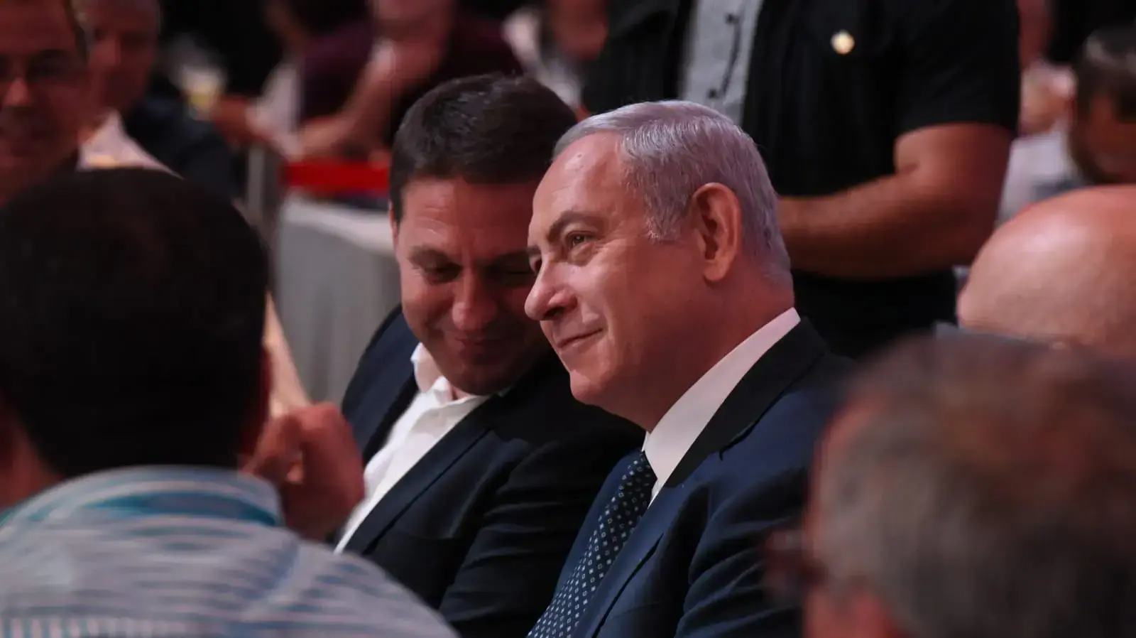 ראש הממשלה ויו"ר מרכז השלטון המקומי, חיים ביבס בטקס הרמת כוסית לשנה החדשה עם ראשי רשויות, קריית שדה התעופה, 30 באוגוסט 2018 ראש הממשלה ויו"ר מרכז השלטון המקומי, חיים ביבס בטקס הרמת כוסית לשנה החדשה עם ראשי רשויות, קריית שדה התעופה, 30 באוגוסט 2018