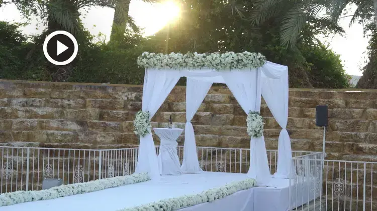 גן האירועים אלגריה עבר שינוי מרענן ואתם חייבים לראות