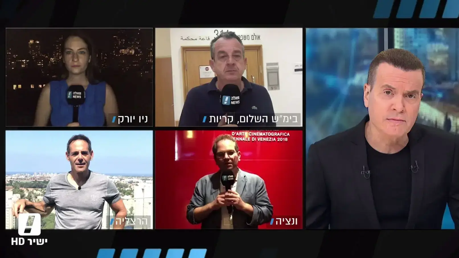 המהדורה המרכזית בהגשת יעקב אילון 30.8.18