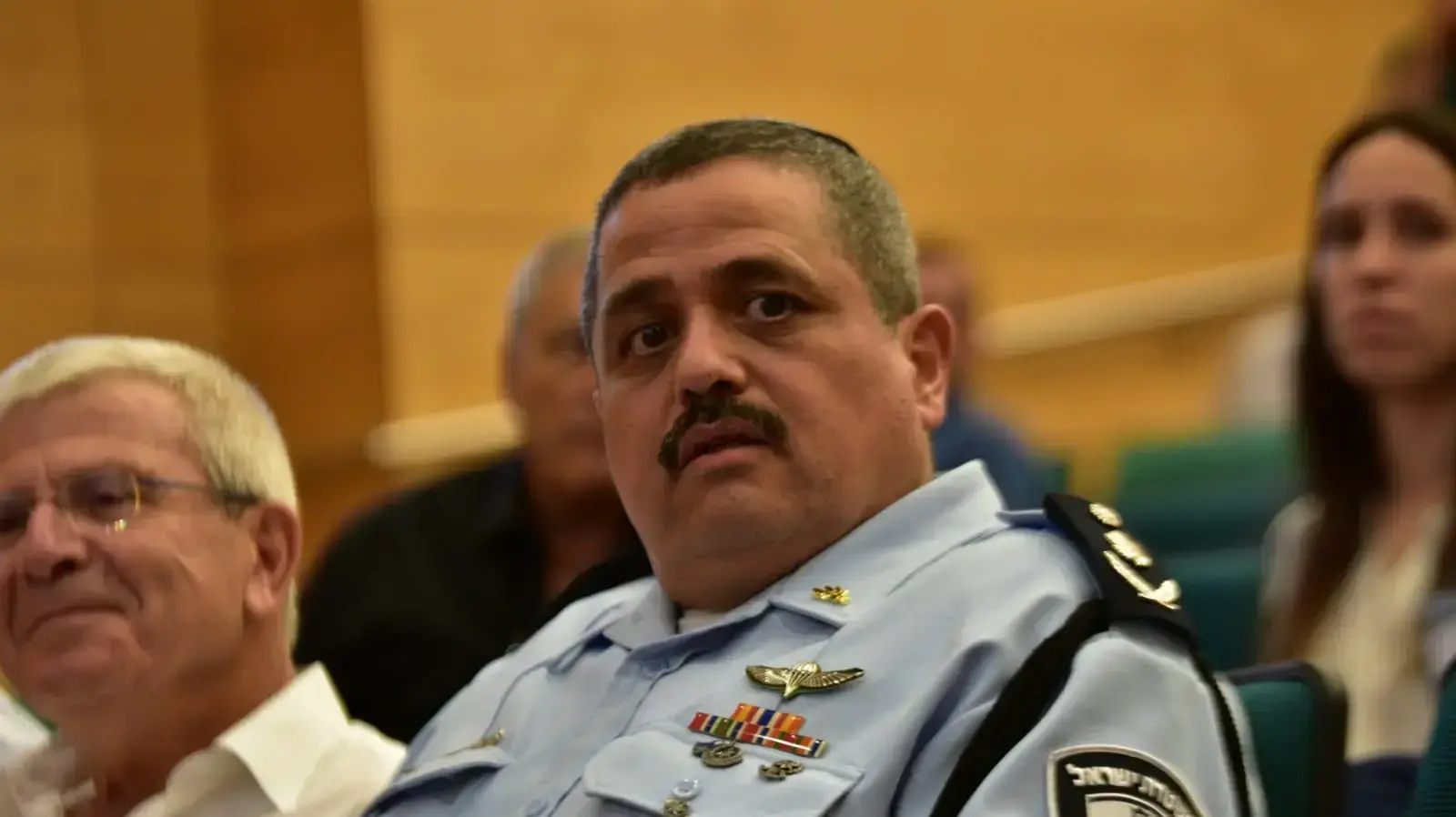 מפכ"ל המשטרה, רוני אלשיך באוניברסיטת בר אילן, 4 בספטמבר 2018 מפכ"ל המשטרה, רוני אלשיך באוניברסיטת בר אילן, 4 בספטמבר 2018