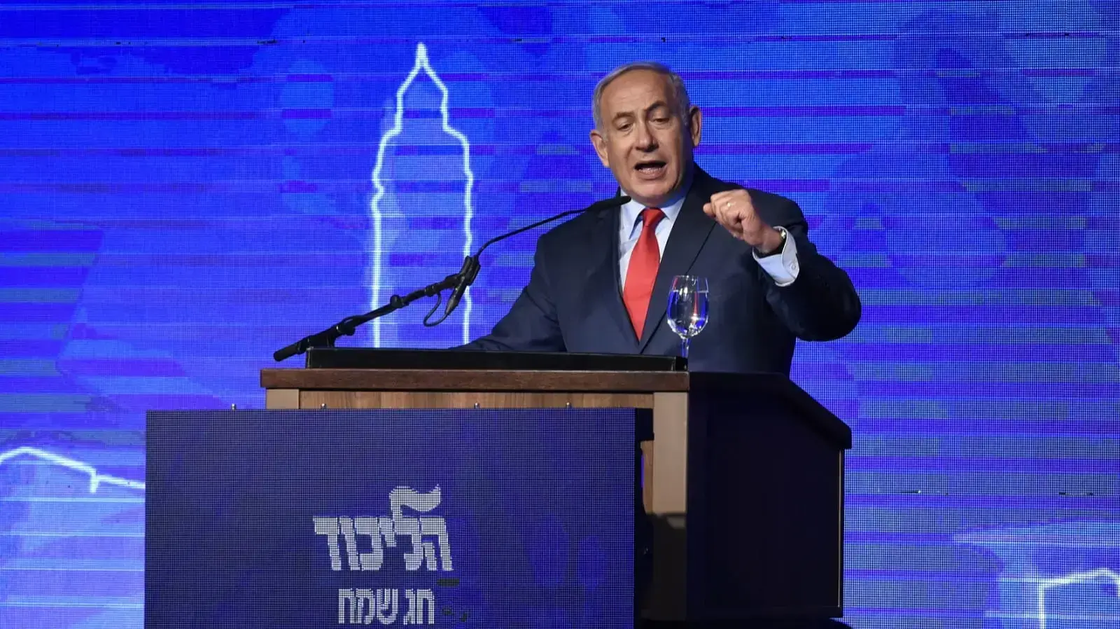 בנימין נתניהו בהרמת כוסית של תנועת הליכוד לכבוד ראש השנה, תל אביב , 6 בספטמבר 2018 בנימין נתניהו בהרמת כוסית של תנועת הליכוד לכבוד ראש השנה, תל אביב , 6 בספטמבר 2018