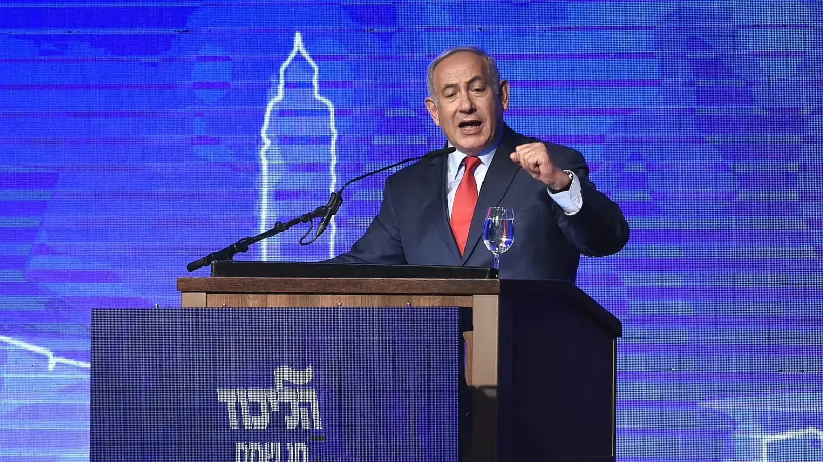בנימין נתניהו בהרמת כוסית של תנועת הליכוד לכבוד ראש השנה, תל אביב , 6 בספטמבר 2018 בנימין נתניהו בהרמת כוסית של תנועת הליכוד לכבוד ראש השנה, תל אביב , 6 בספטמבר 2018
