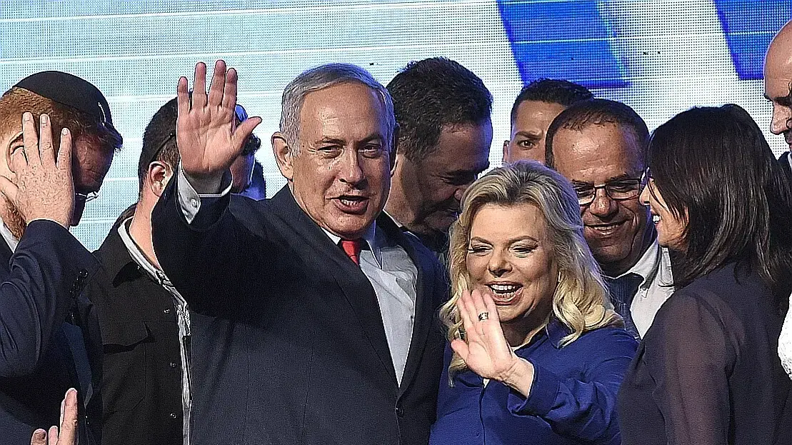 בנימין נתניהו ורעייתו בהרמת כוסית של תנועת הליכוד לכבוד ראש השנה, תל אביב , 6 בספטמבר 2018 בנימין נתניהו ורעייתו בהרמת כוסית של תנועת הליכוד לכבוד ראש השנה, תל אביב , 6 בספטמבר 2018