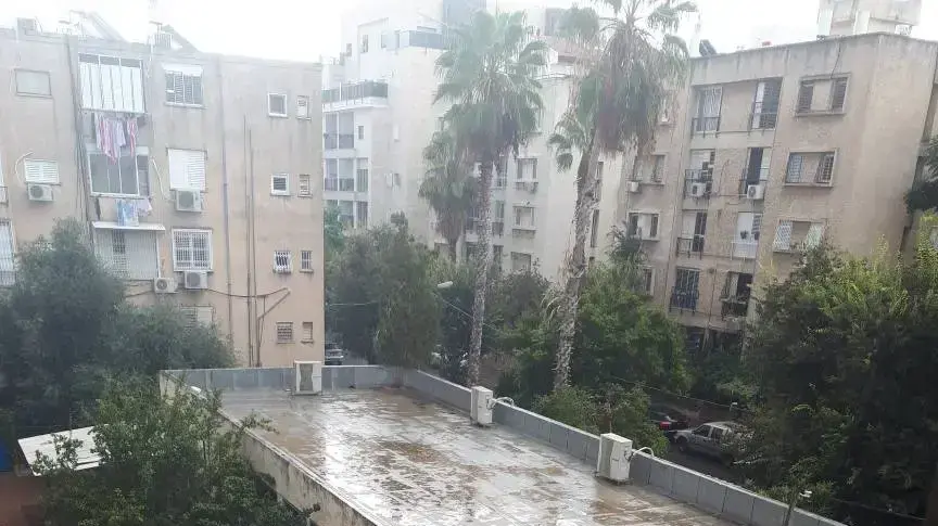 גשם בראשון לציון 