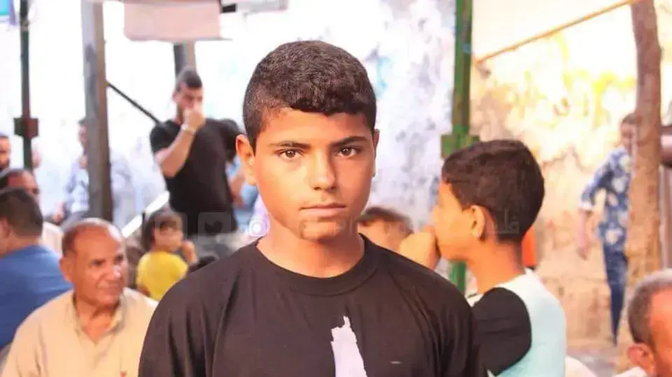אחמד מיסבאח אבו טיור, נער בן 16 שנורה אמש במזרח רפיח אחמד מיסבאח אבו טיור, נער בן 16 שנורה אמש במזרח רפיח