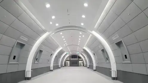 הדמיית תחנת הרכבת סמוך לבנייני האומה בירושלים - 20 בספטמבר 2018 הדמיית תחנת הרכבת סמוך לבנייני האומה בירושלים - 20 בספטמבר 2018