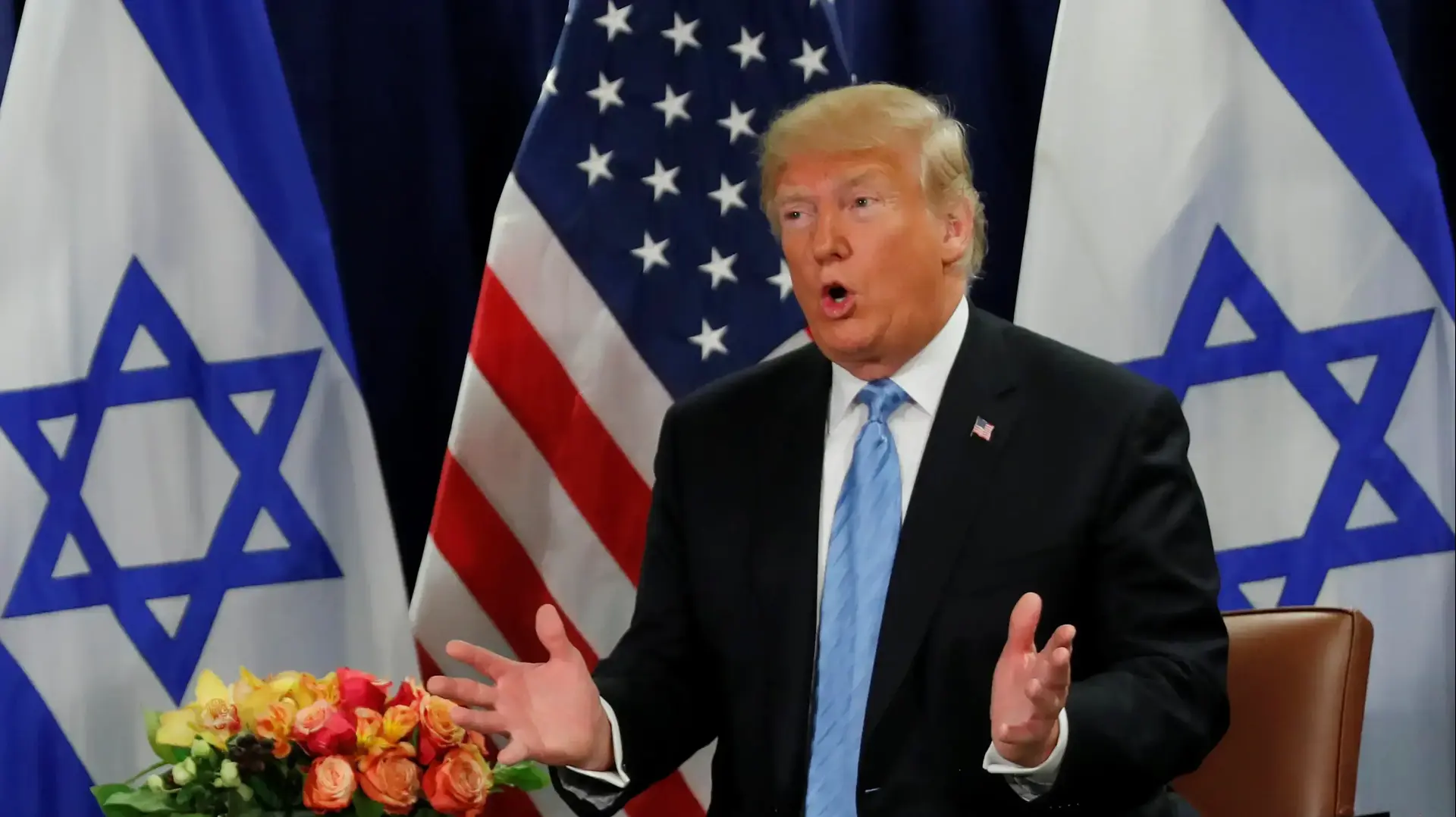 פגישת נתניהו טראמפ בבנייני האו"ם 26 בספטמבר 2018 פגישת נתניהו טראמפ בבנייני האו"ם 26 בספטמבר 2018