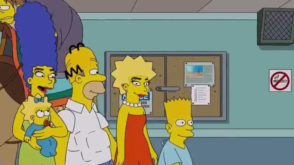 גל גדות ב"משפחת סימפסון" גל גדות ב"משפחת סימפסון"