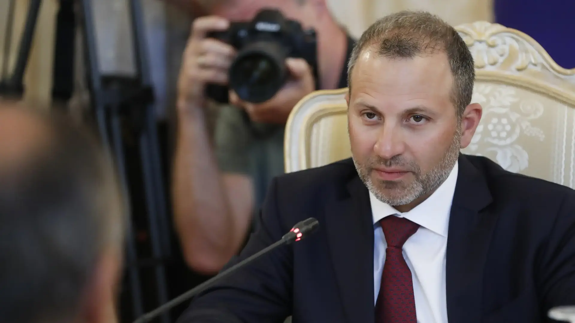שר החוץ של לבנון ג'וברן בסיל שר החוץ של לבנון ג'וברן בסיל