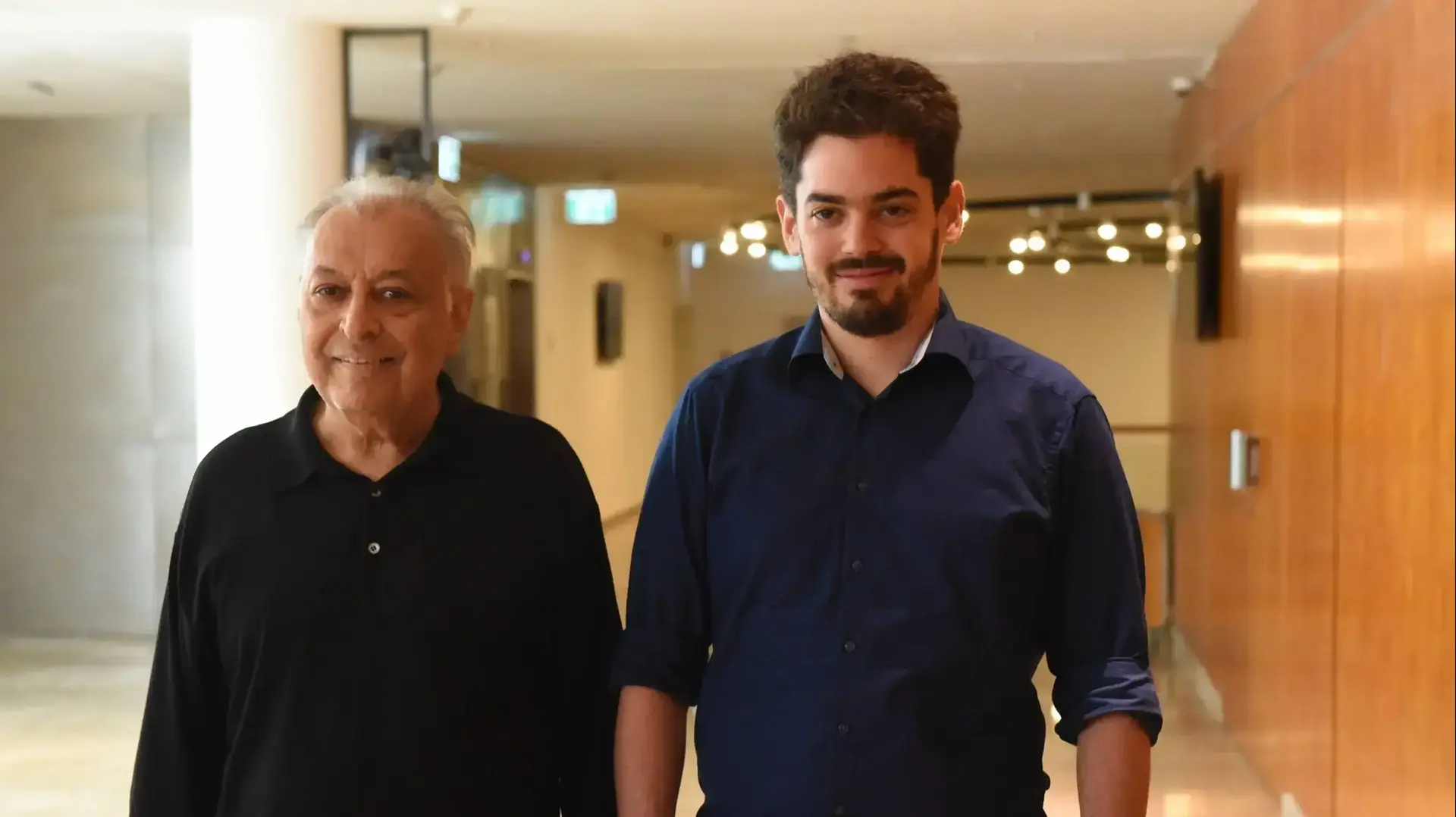 מסיבת עיתונאים זובין מהטה ולהב שני , אוקטובר 2018 מסיבת עיתונאים זובין מהטה ולהב שני , אוקטובר 2018