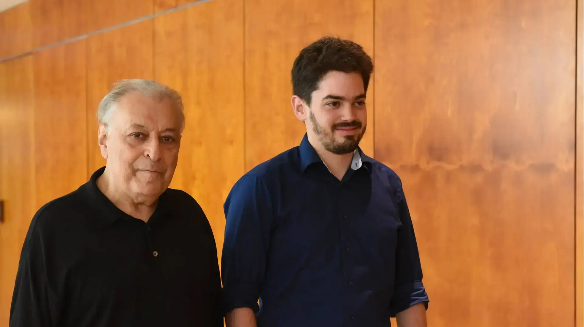 מסיבת עיתונאים זובין מהטה ולהב שני , אוקטובר 2018 מסיבת עיתונאים זובין מהטה ולהב שני , אוקטובר 2018