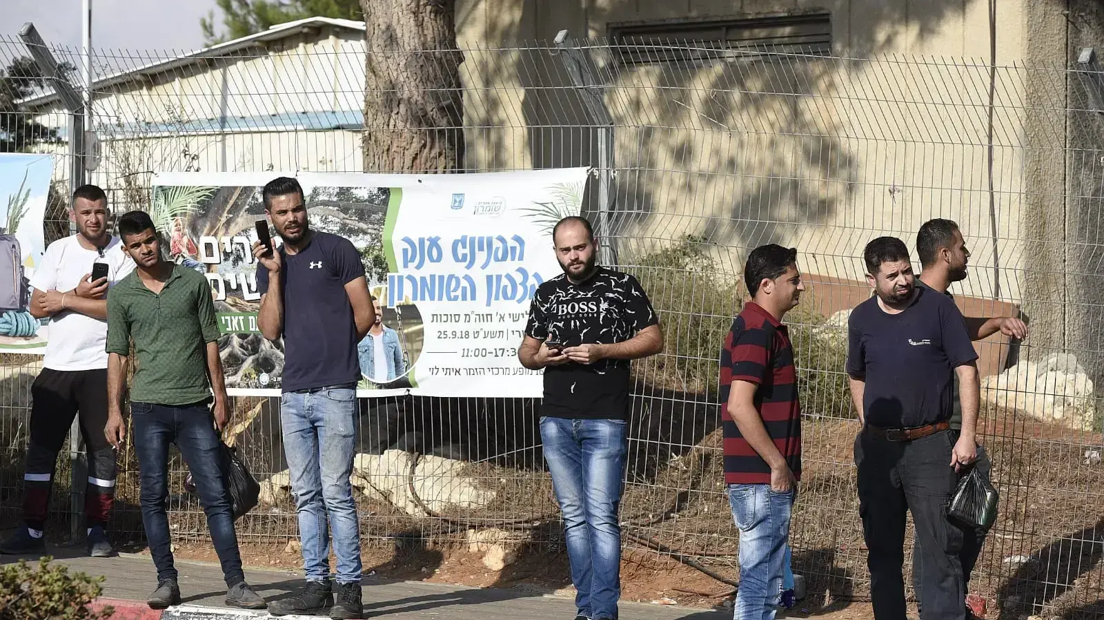 זירת פיגוע הירי במפעל המחזור בברקן 8 באוקטובר 2018 זירת פיגוע הירי במפעל המחזור בברקן 8 באוקטובר 2018