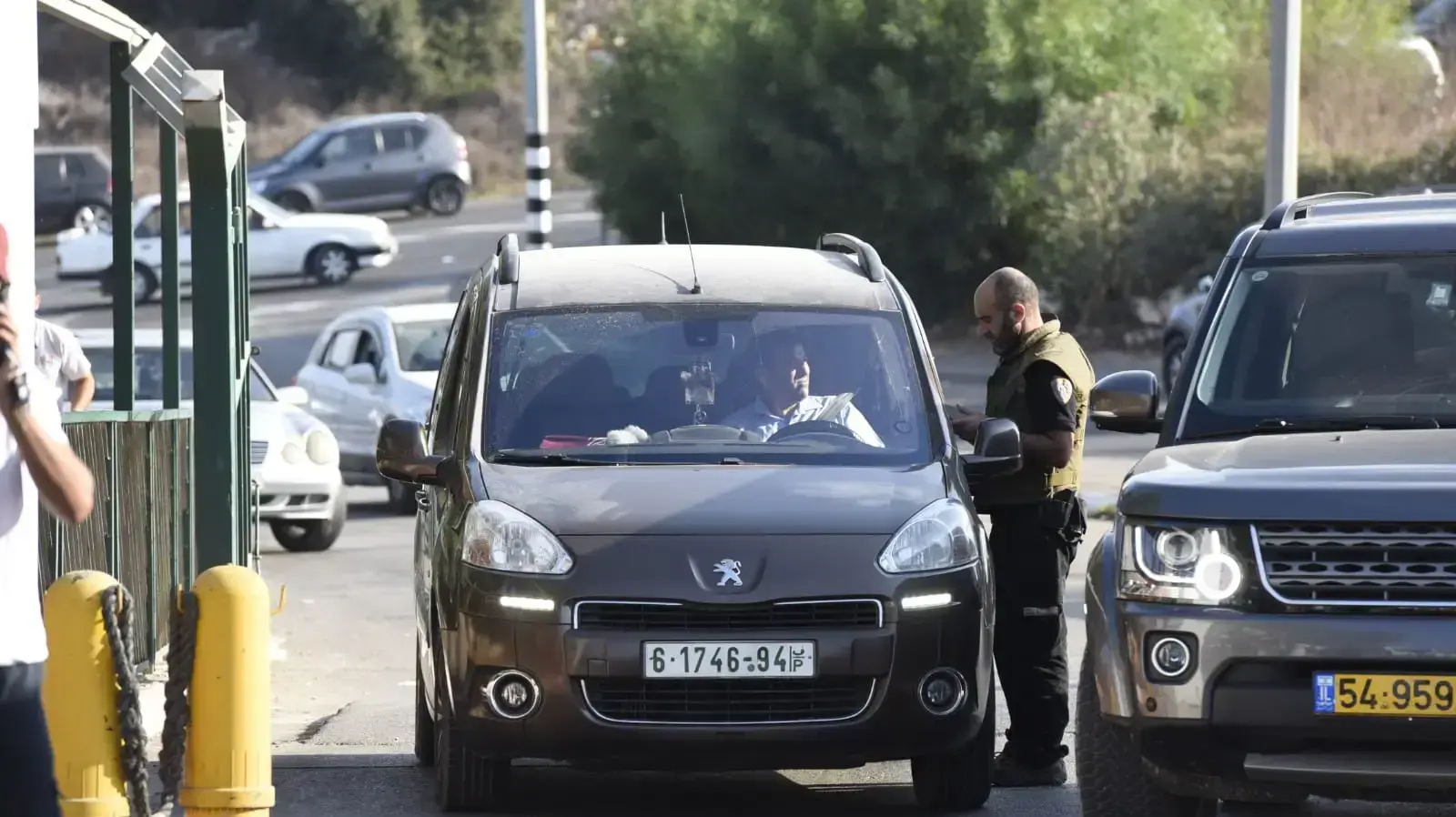 זירת פיגוע הירי במפעל המחזור בברקן 8 באוקטובר 2018 זירת פיגוע הירי במפעל המחזור בברקן 8 באוקטובר 2018