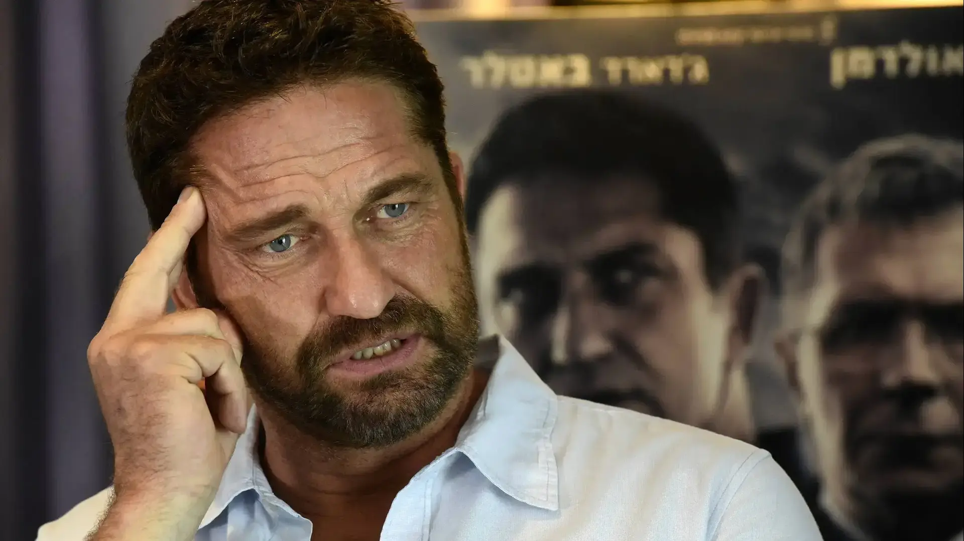ג'רארד באטלר בישראל , אוקטובר 2018