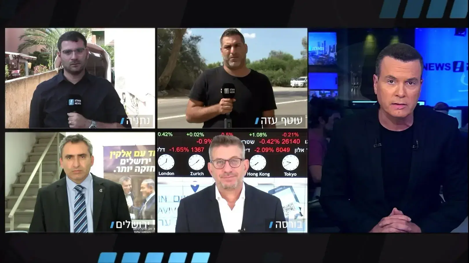 המהדורה המרכזית בהגשת יעקב אילון 11.10.18