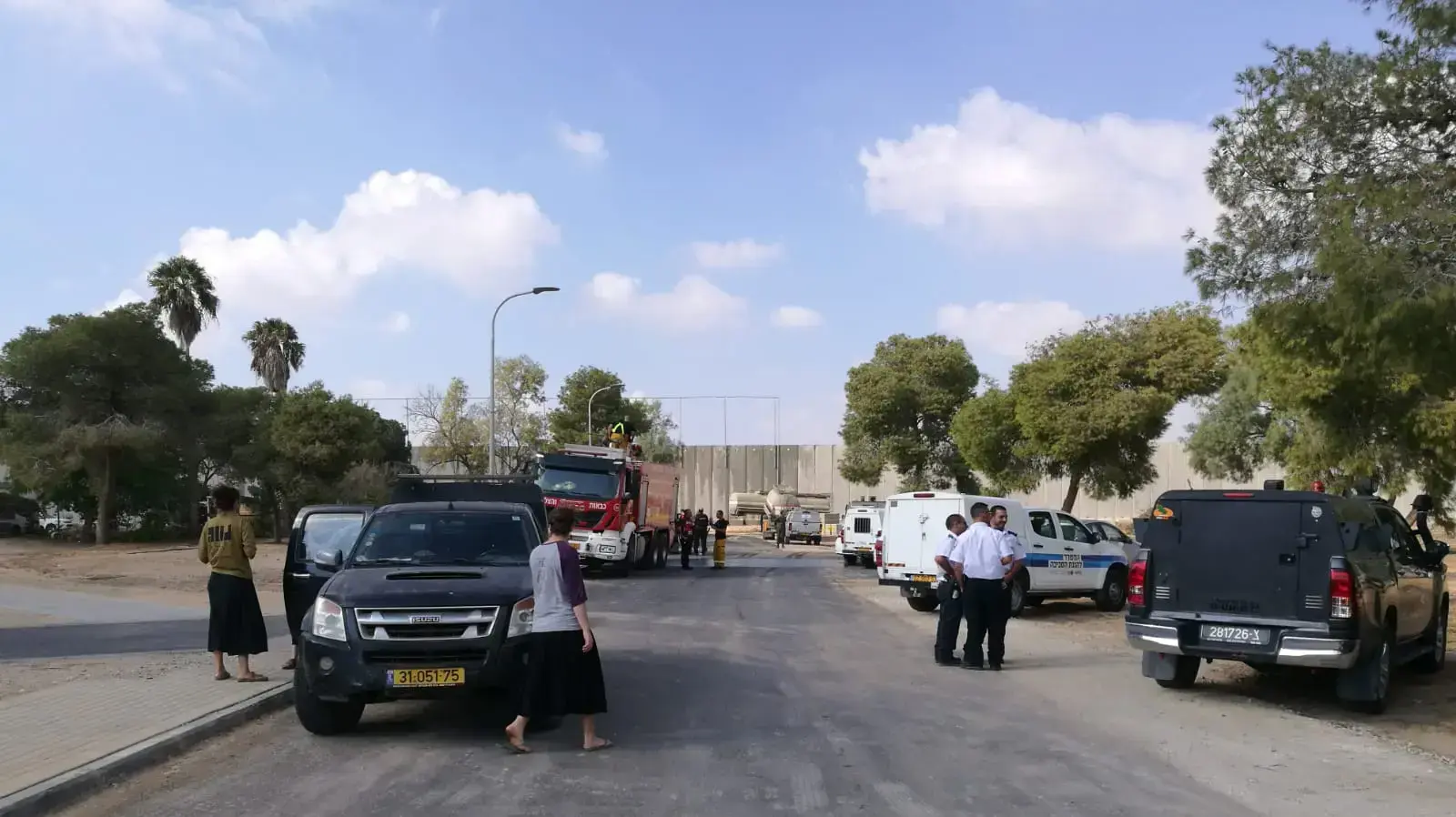 מאווררים בכרם שלום מונעים מהעשן להגיע מרצועת עזה מאווררים בכרם שלום מונעים מהעשן להגיע מרצועת עזה