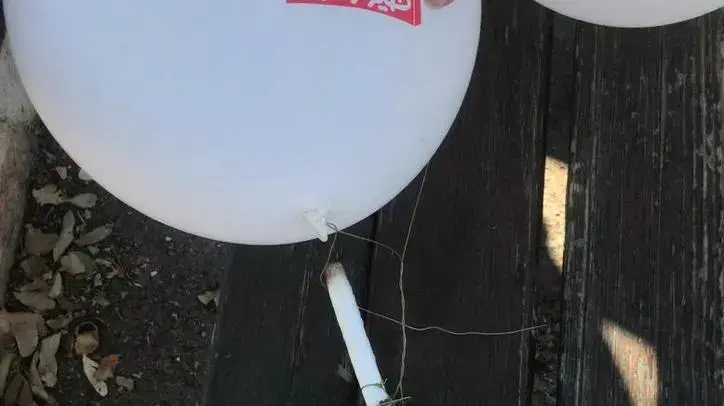 בלוני תבערה באזור שכונת עין כרם בירושלים 13 באוקטובר 2018 בלוני תבערה באזור שכונת עין כרם בירושלים 13 באוקטובר 2018