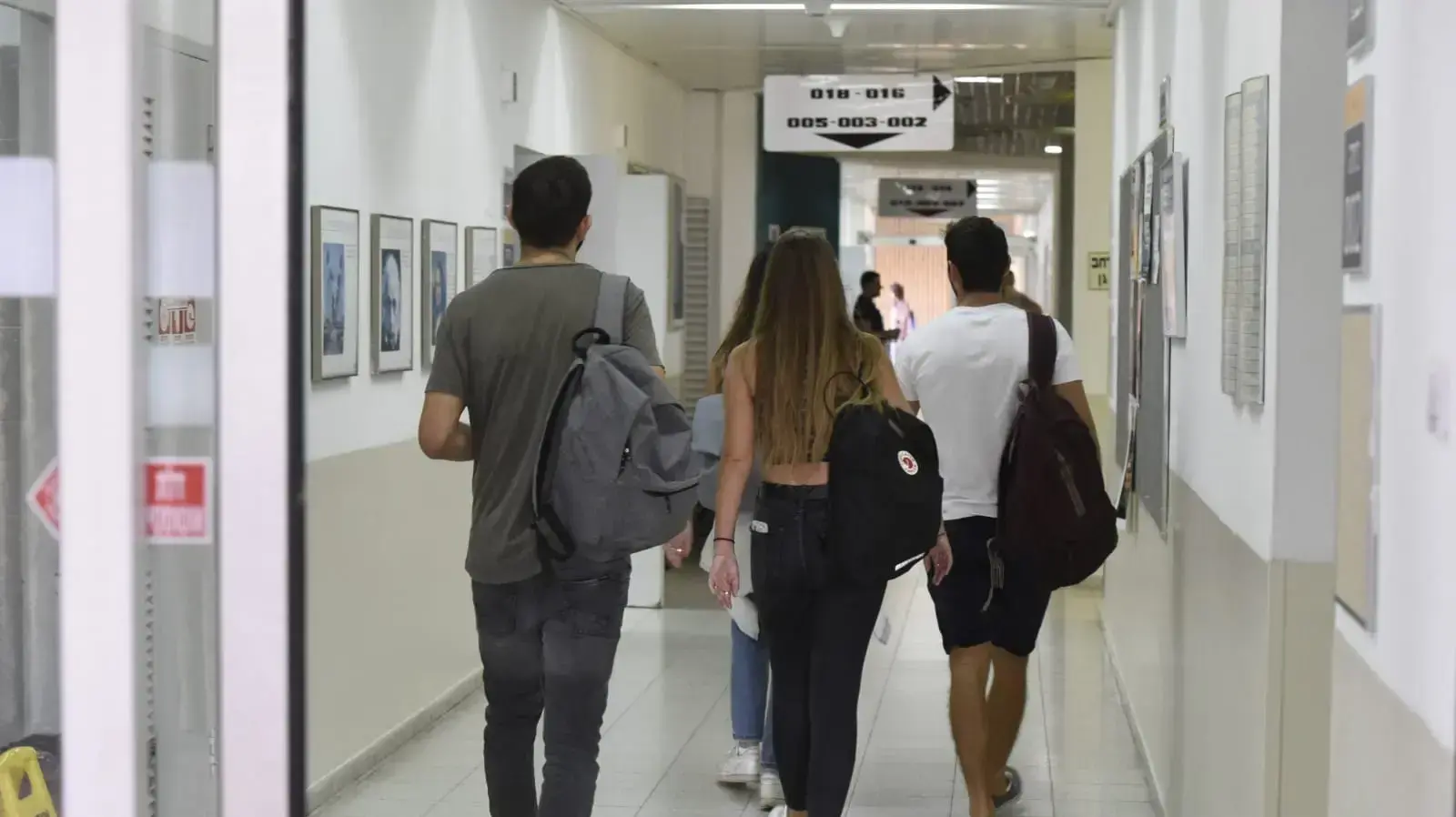 היום הראשון ללימודים אוניברסיטת  בן גוריות באר שבע, אוקטובר 2018