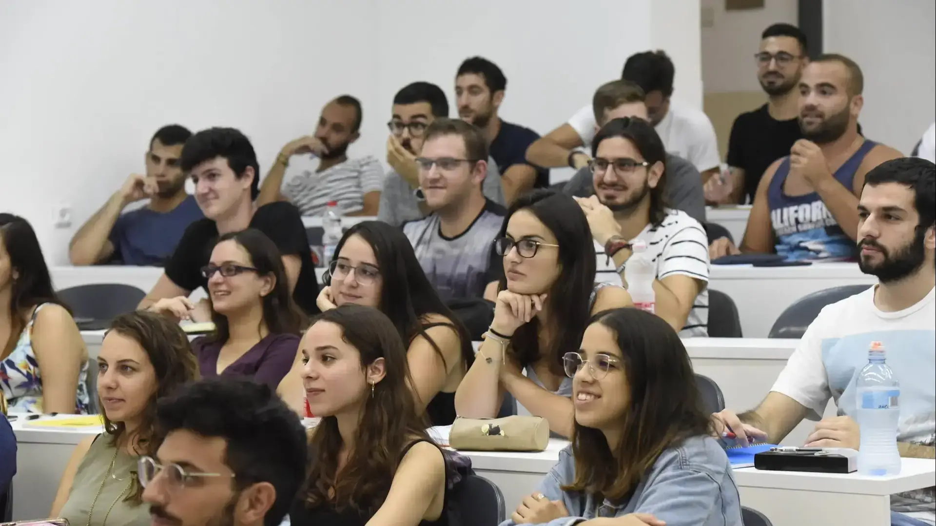 היום הראשון ללימודים באוניברסיטת בן גוריון, באר שבע, אוקטובר 2018
