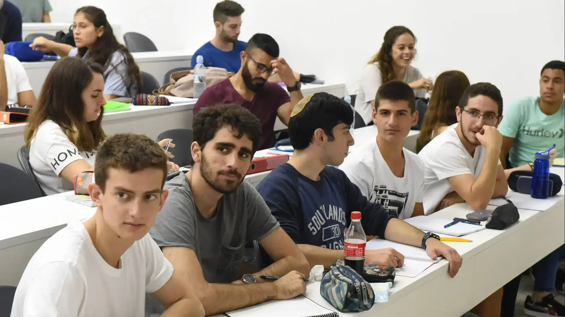 היום הראשון ללימודים באוניברסיטת בן גוריון, באר שבע, אוקטובר 2018 היום הראשון ללימודים באוניברסיטת בן גוריון, באר שבע, אוקטובר 2018