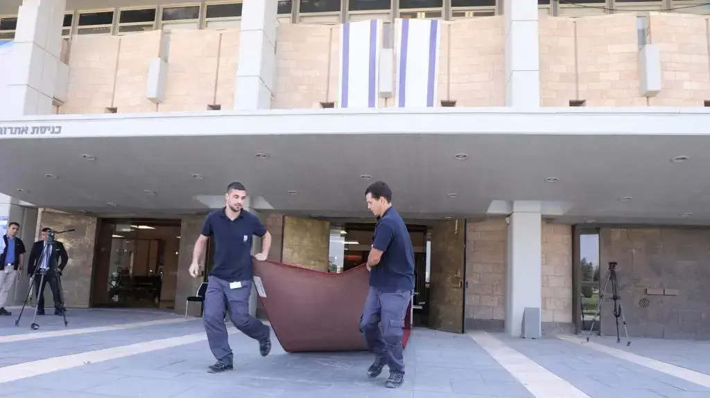 הכנות לקראת פתיחת מושב הכנסת מחר הכנות לקראת פתיחת מושב הכנסת מחר