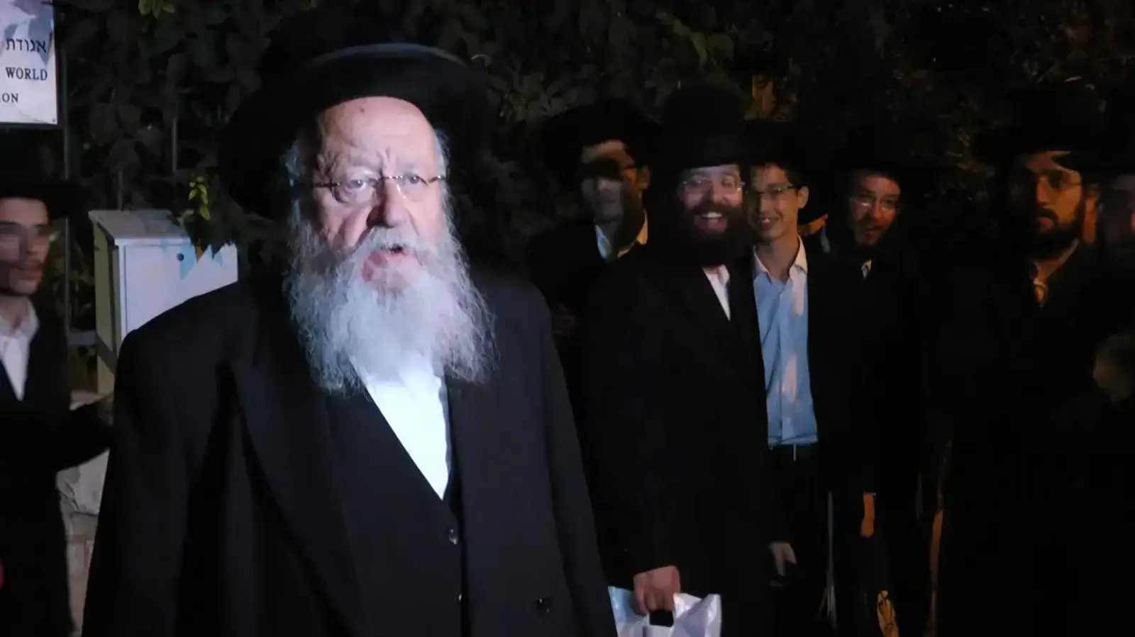 אליעזר מוזס בכינוס של מועצת גדולי התורה בירושלים של אגודת ישראל על חוק הגיוס אליעזר מוזס בכינוס של מועצת גדולי התורה בירושלים של אגודת ישראל על חוק הגיוס