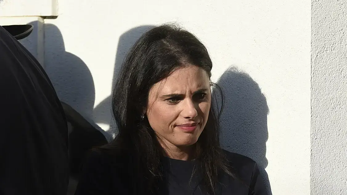 איילת שקד בהתכנסות והספדים לזכרו של עו"ד יעקב וינרוט , רמת גן איילת שקד בהתכנסות והספדים לזכרו של עו"ד יעקב וינרוט , רמת גן