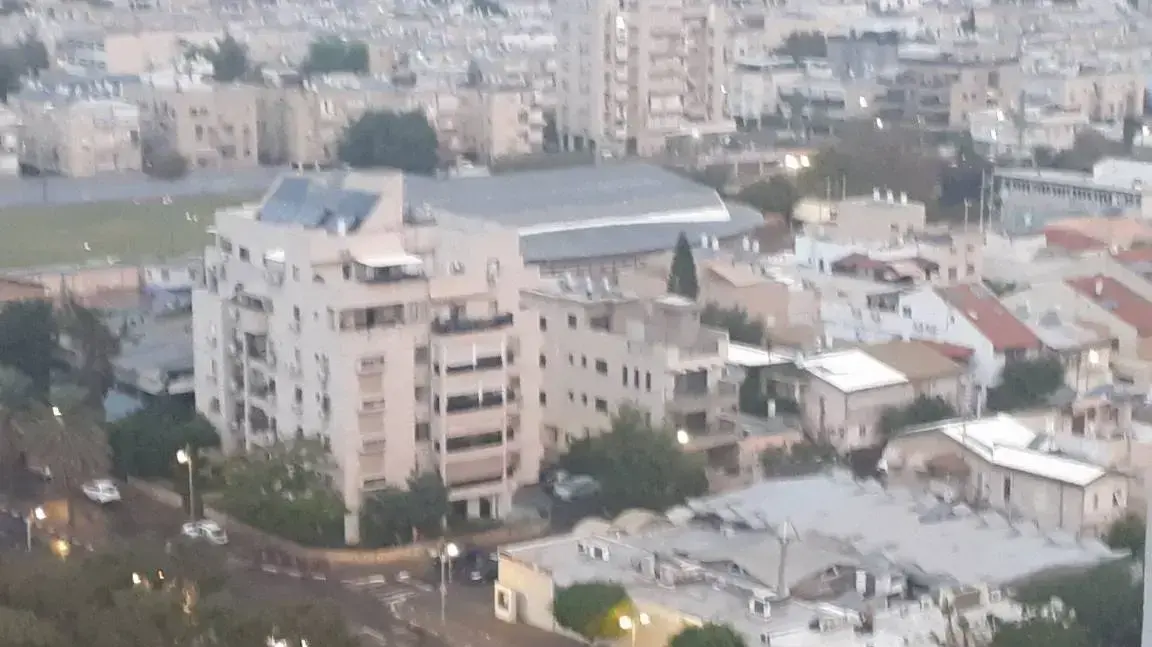 גשם בחולון - 18/10/18