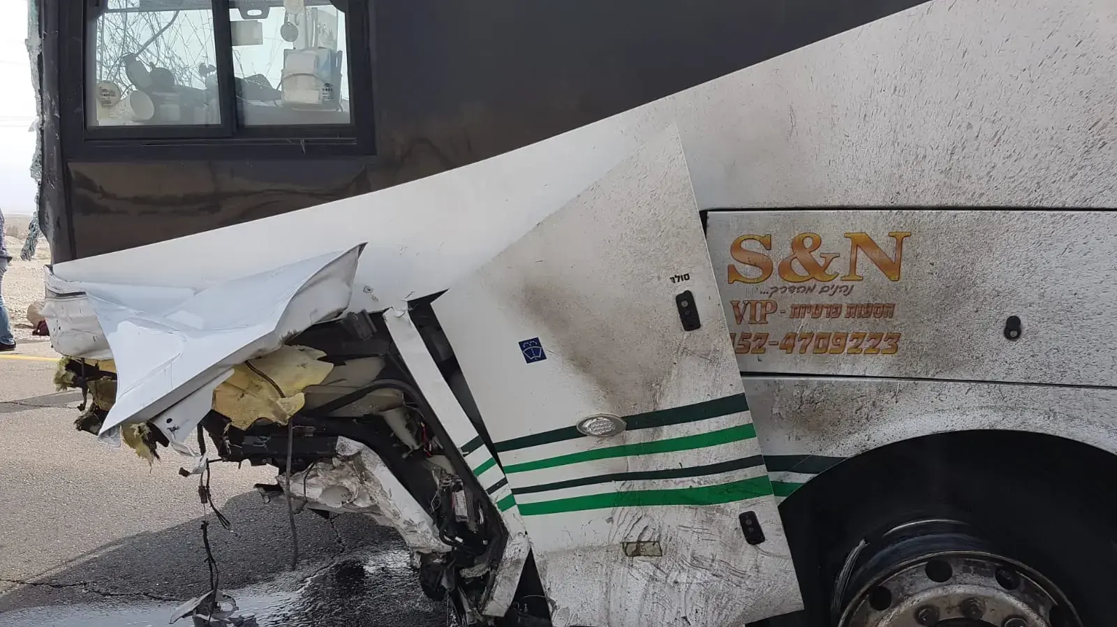 תאונה בצומת נאות הככר על כביש 90 תאונה בצומת נאות הככר על כביש 90