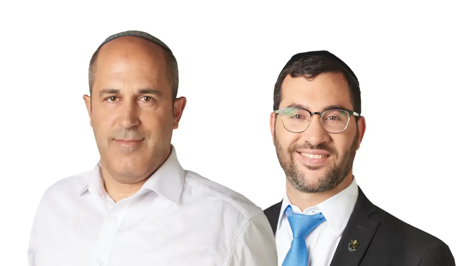 יונתן יוסף ואריה קינג, רשימת מאוחדים מימין לשמאל יונתן יוסף ואריה קינג, רשימת מאוחדים מימין לשמאל