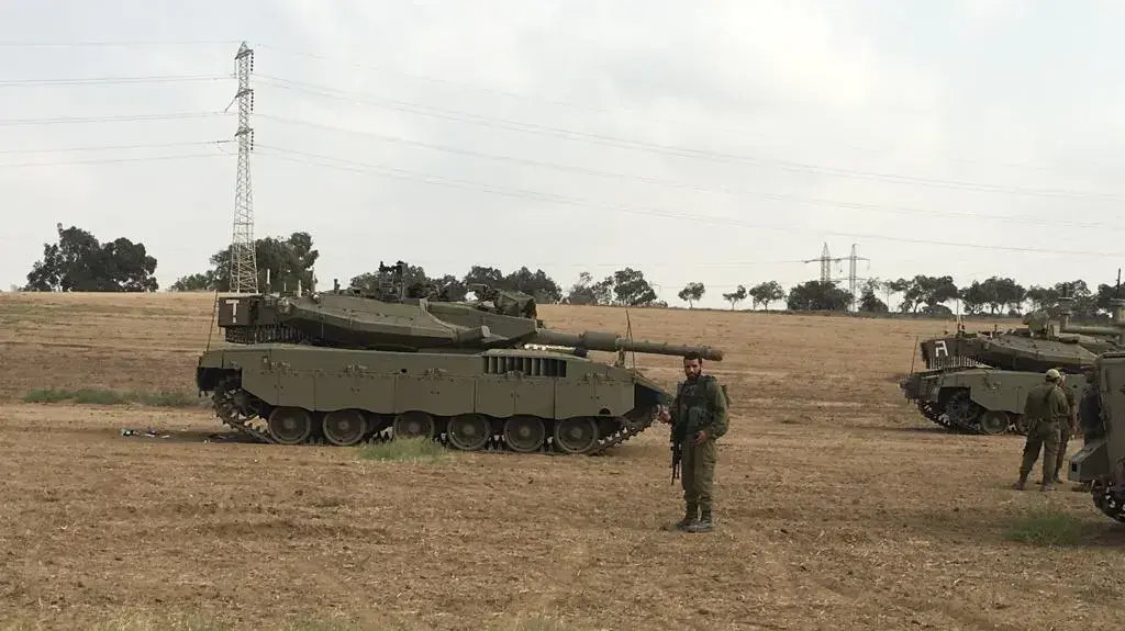 פריסת טנקים סמוך ליד מורדכי 18 באוקטובר 2018 פריסת טנקים סמוך ליד מורדכי 18 באוקטובר 2018