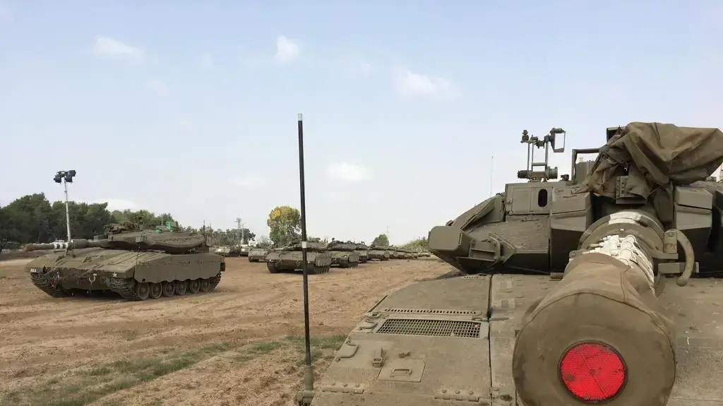 פריסת טנקים סמוך ליד מורדכי 18 באוקטובר 2018 פריסת טנקים סמוך ליד מורדכי 18 באוקטובר 2018