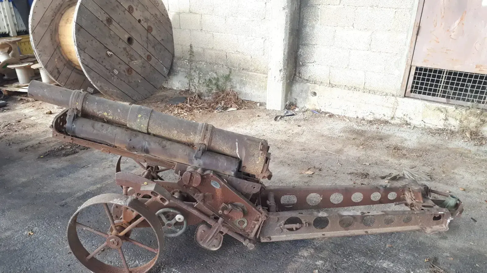 תותח נפוליאונצ'יק נדיר מקרבות ההכרעה במלחמת העצמאות נמצא בקיבוץ יראון בצפון  