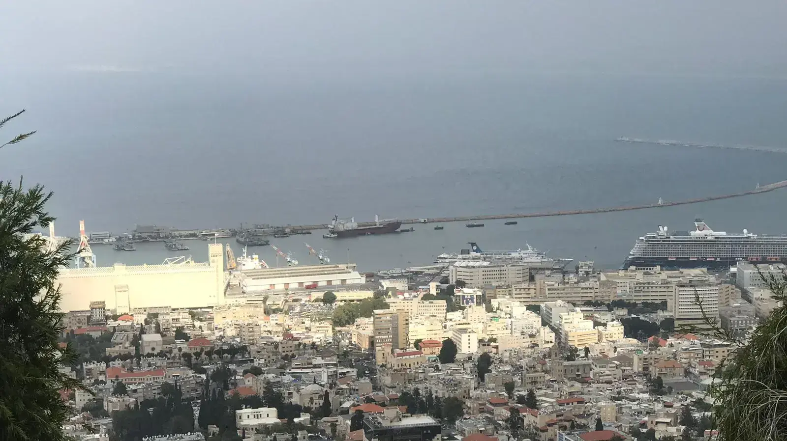 גשם בחיפה 25 באוקטובר 2018 גשם בחיפה 25 באוקטובר 2018