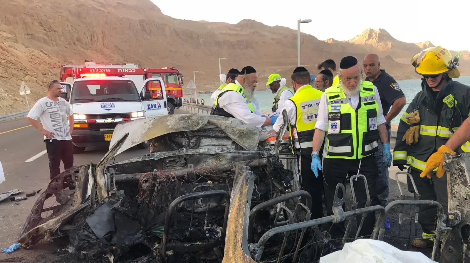תאונה סמוך לים המלח 30 באוקטובר 2018 תאונה סמוך לים המלח 30 באוקטובר 2018