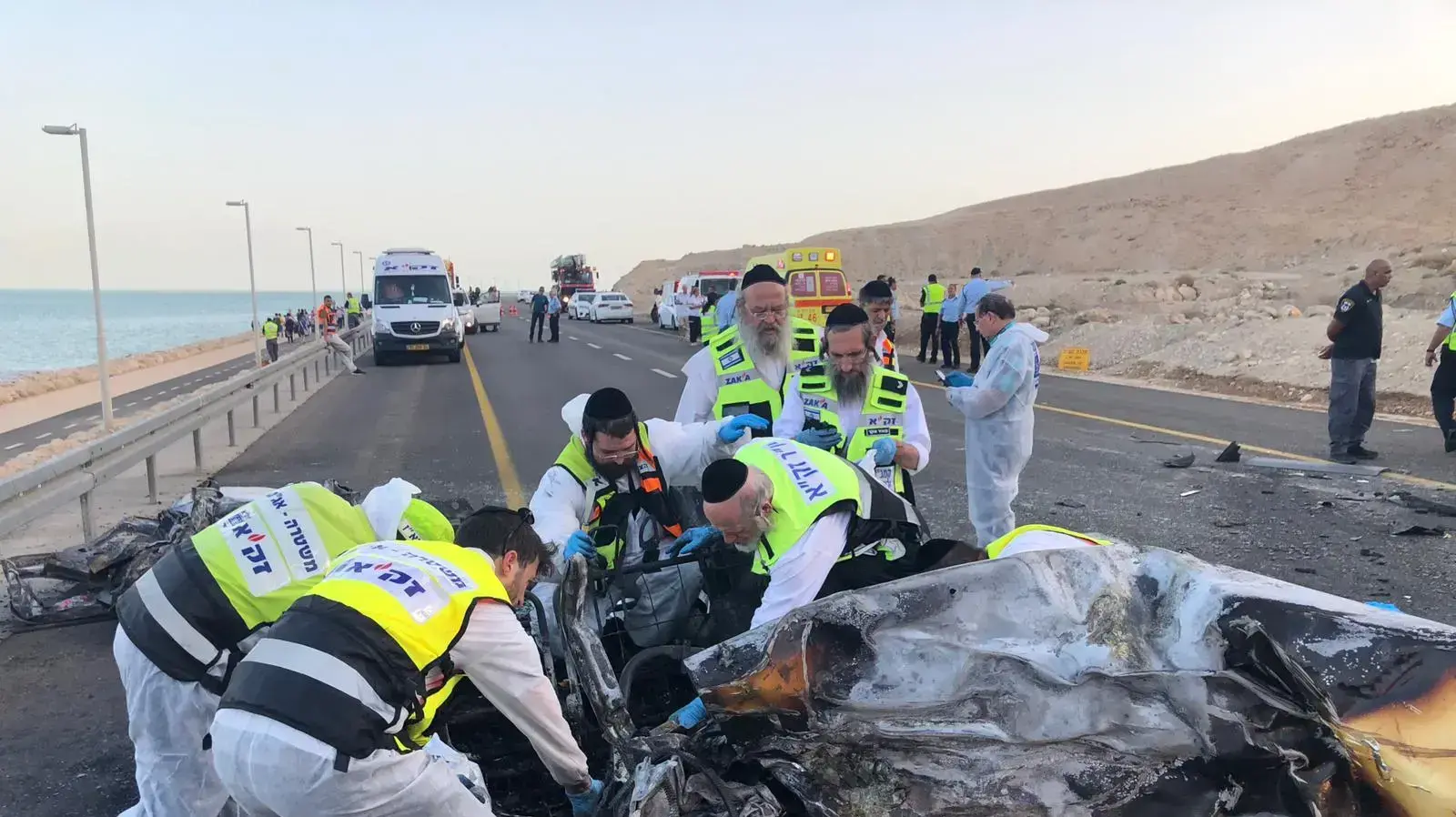 תאונה סמוך לים המלח 30 באוקטובר 2018 תאונה סמוך לים המלח 30 באוקטובר 2018